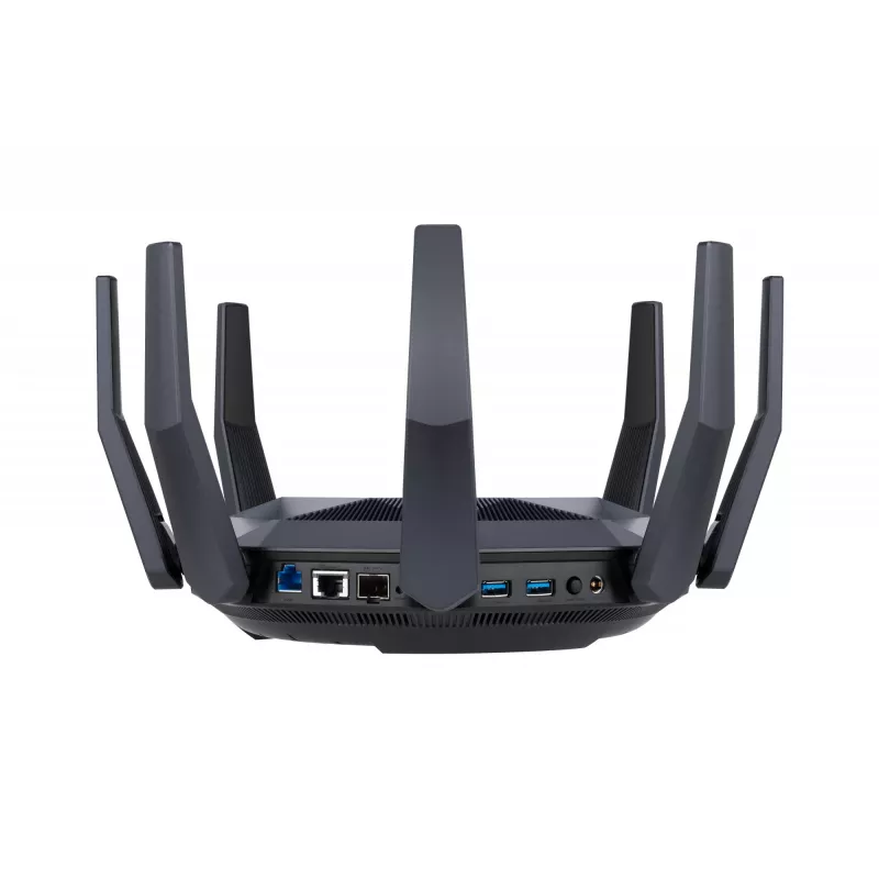 ASUS RT-AX89X AX6000 AiMesh router bezprzewodowy Ethernet Dual-band (2,4 GHz / 5 GHz) Czarny