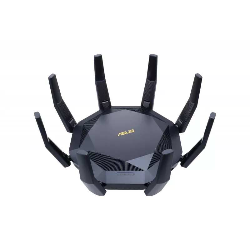 ASUS RT-AX89X AX6000 AiMesh router bezprzewodowy Ethernet Dual-band (2,4 GHz / 5 GHz) Czarny