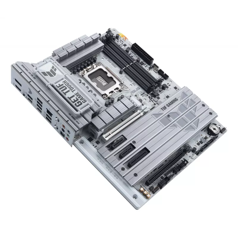Płyta główna ASUS TUF GAMING Z890-PRO WIFI ATX z chipsetem Intel Z890, gniazdem LGA1851, obsługą pamięci DDR5 i Wi-Fi 7.