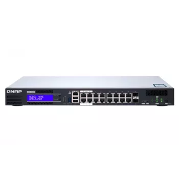 QNAP QGD-1600P Zarządzany Gigabit Ethernet (10/100/1000) Power over Ethernet (PoE) 1U Czarny, Szary