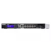 QNAP QGD-1600P Zarządzany Gigabit Ethernet (10/100/1000) Power over Ethernet (PoE) 1U Czarny, Szary