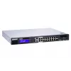 QNAP QGD-1600P Zarządzany Gigabit Ethernet (10/100/1000) Power over Ethernet (PoE) 1U Czarny, Szary