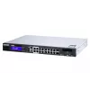 QNAP QGD-1600P Zarządzany Gigabit Ethernet (10/100/1000) Power over Ethernet (PoE) 1U Czarny, Szary