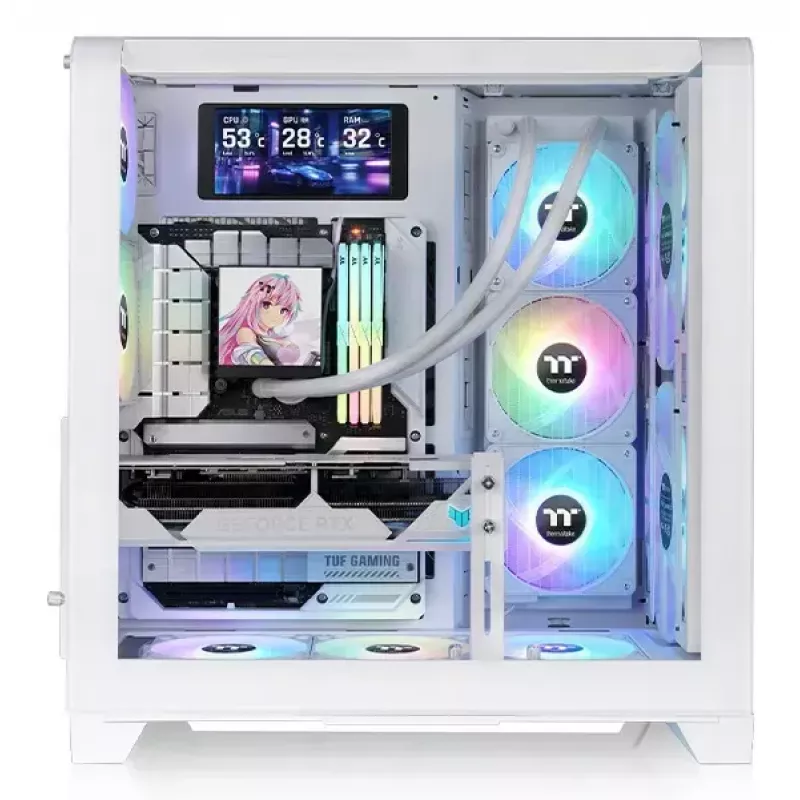 Obudowa PC Thermaltake View 390 Air Midi Tower Biała