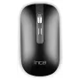 INCA Wireless mysz Iwm-531ra - Bluetooth i RF Wireless 2,4 GHz - 1600 dpi - Czarny/Srebrny