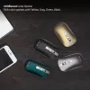 INCA Wireless mysz Iwm-531ra - Bluetooth i RF Wireless 2,4 GHz - 1600 dpi - Czarny/Srebrny