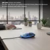INCA Wireless mysz Iwm-531ra - Bluetooth i RF Wireless 2,4 GHz - 1600 dpi - Czarny/Srebrny