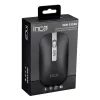 INCA Wireless mysz Iwm-531ra - Bluetooth i RF Wireless 2,4 GHz - 1600 dpi - Czarny/Srebrny