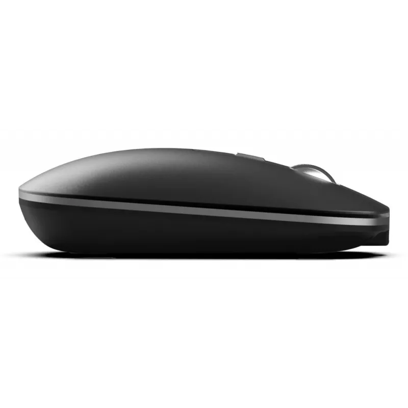 INCA Wireless mysz Iwm-531ra - Bluetooth i RF Wireless 2,4 GHz - 1600 dpi - Czarny/Srebrny