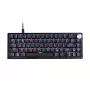 XPG SORCERER MINI KLAWIATURA GAMINGOWA, przewodowa, USB, mechaniczna, QWERTY, RGB LED, czarna