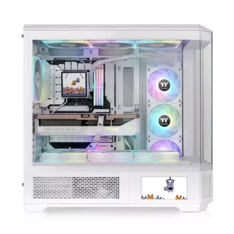 Obudowa Full Tower Thermaltake CA-11H-00F6WN-00 Biała, wsparcie dla zasilaczy PS2, wentylatory 120/140mm