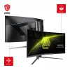 Monitor komputerowy MSI MAG 345CQRDE 86,4 cm (34 cale) 3440 x 1440 pikseli UltraWide Dual Quad HD Czarny