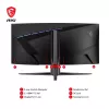 Monitor komputerowy MSI MAG 345CQRDE 86,4 cm (34 cale) 3440 x 1440 pikseli UltraWide Dual Quad HD Czarny