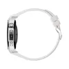 Smartwatch HUAWEI WATCH 5 — okrągła koperta ze stali nierdzewnej 42 mm, wyświetlacz AMOLED 1,38 cala, GPS, Bluetooth, bateria 540 mAh, koperta w kolorze beżowym z białym paskiem