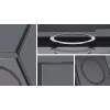 Etui z klapką Samsung Galaxy Z Flip7 — Samsung Spigen Capella Pro, przezroczyste, PC+TPU, do ekranu 6,9 cala