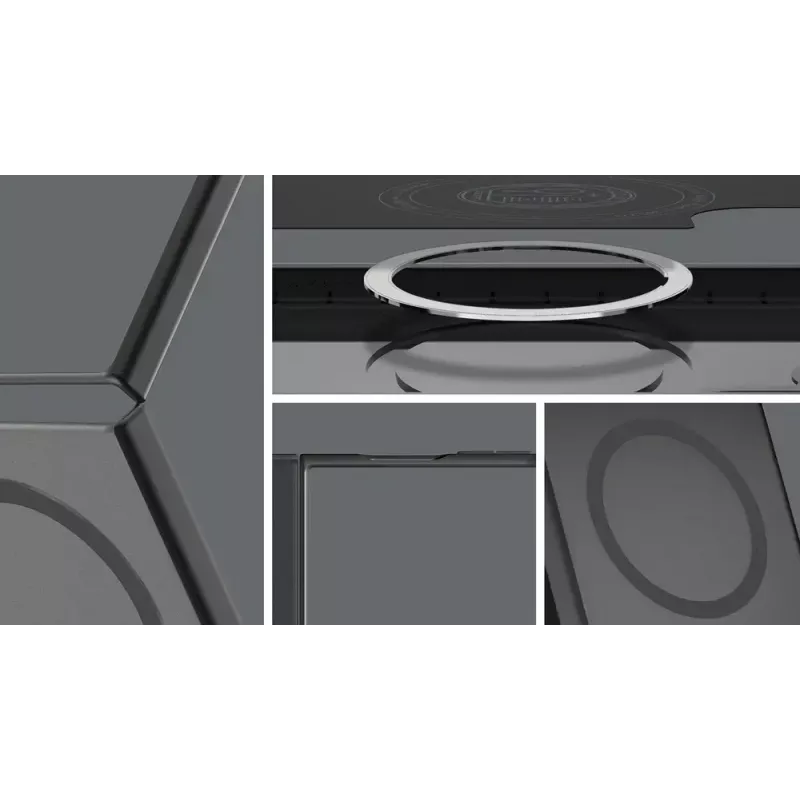 Etui z klapką Samsung Galaxy Z Flip7 — Samsung Spigen Capella Pro, przezroczyste, PC+TPU, do ekranu 6,9 cala