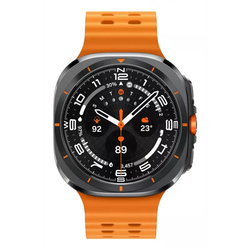 Samsung Galaxy Watch Ultra 3,81 cm (1,5 cala) AMOLED 47 mm Cyfrowy 480 x 480 pikseli Ekran dotykowy 4G Szary Wi-Fi GPS (satelitarny)