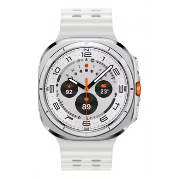 Samsung Galaxy Watch Ultra 3,81 cm (1,5 cala) AMOLED 47 mm Cyfrowy 480 x 480 pikseli Ekran dotykowy 4G Biały Wi-Fi GPS (satelitarny)
