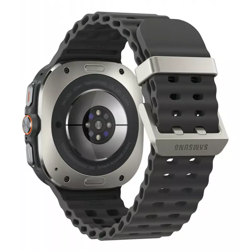 Samsung Galaxy Watch Ultra 3,81 cm (1,5 cala) AMOLED 47 mm Cyfrowy 480 x 480 pikseli Dotykowy 4G Srebrny Wi-Fi GPS (satelitarny)
