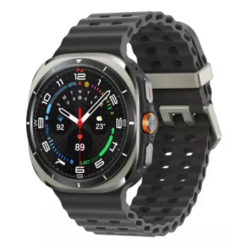Samsung Galaxy Watch Ultra 3,81 cm (1,5 cala) AMOLED 47 mm Cyfrowy 480 x 480 pikseli Dotykowy 4G Srebrny Wi-Fi GPS (satelitarny)
