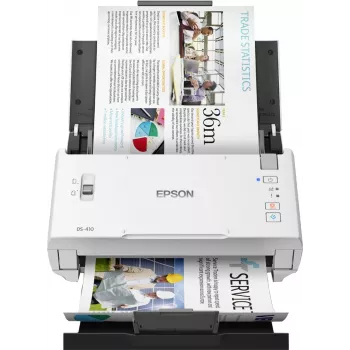 Epson WorkForce DS-410 Skaner arkuszowy 600 x 600 DPI A4 Czarny, Biały