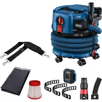 Odkurzacz cylindryczny Bosch GAS 18V-12 MC Professional 12 L do czyszczenia na sucho i mokro, Combi