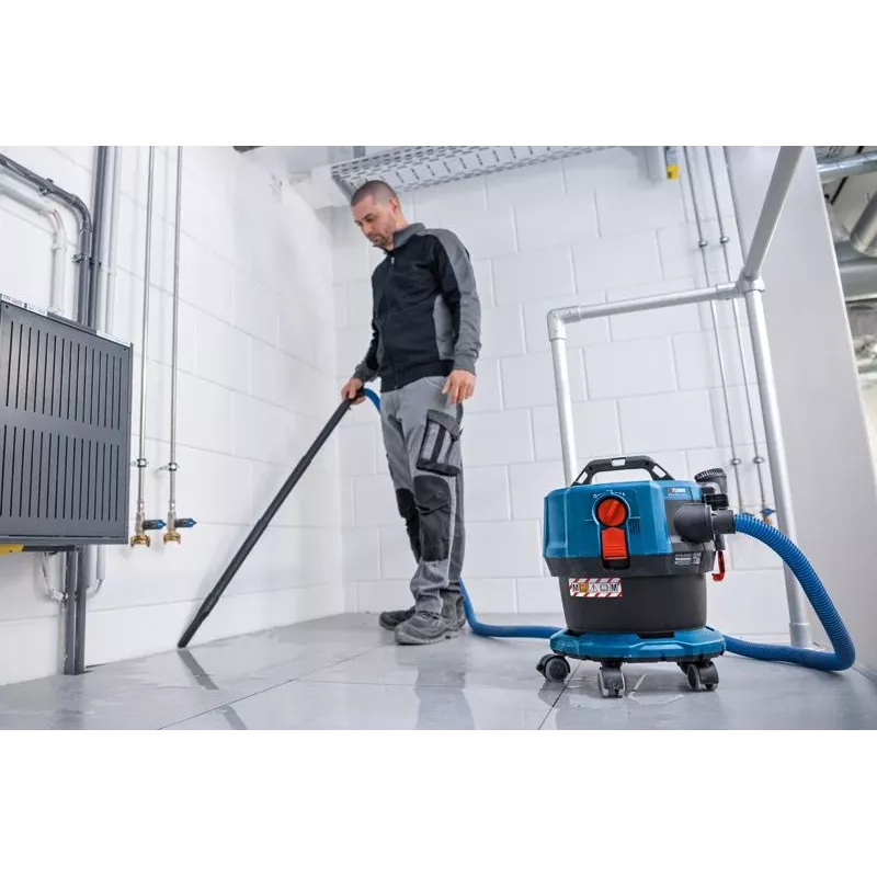 Odkurzacz cylindryczny Bosch GAS 18V-12 MC Professional 12 L do czyszczenia na sucho i mokro, Combi