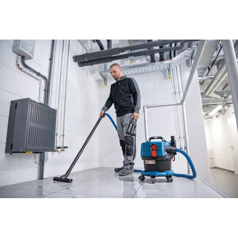 Odkurzacz cylindryczny Bosch GAS 18V-12 MC Professional 12 L do czyszczenia na sucho i mokro, Combi