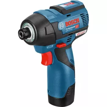 Bosch 0 601 9E0 005 klucz udarowy 1/4 cala 3100 RPM 110 N⋅m czarny, niebieski 12 V