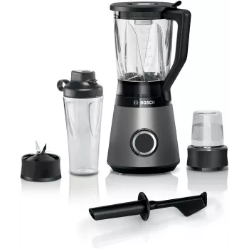 Blender stołowy Bosch Serie 4 MMB6177S 1,5 L 1200 W Czarny, Srebrny