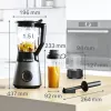 Blender stołowy Bosch Serie 4 MMB6177S 1,5 L 1200 W Czarny, Srebrny