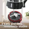 Blender stołowy Bosch Serie 4 MMB6177S 1,5 L 1200 W Czarny, Srebrny