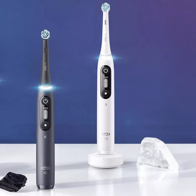 Oral-B iO elektryczna szczoteczka do zębów Dla dorosłych Rotacyjna Czarna