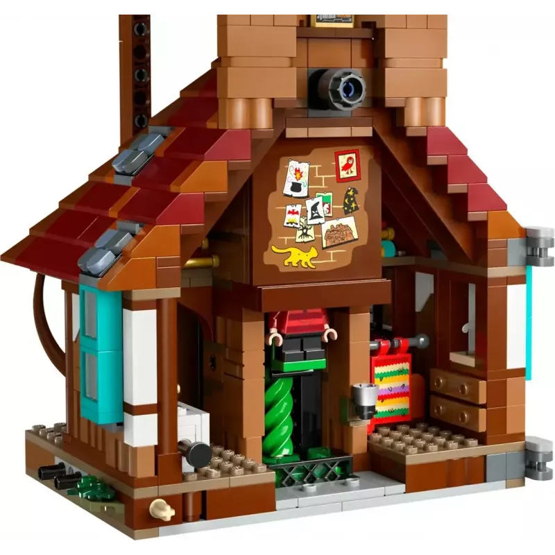 LEGO Harry Potter The Burrow Collectors Edition 76437 zestaw konstrukcyjny, 2405 elementów, 10 minifigurek, 460×250×230 mm