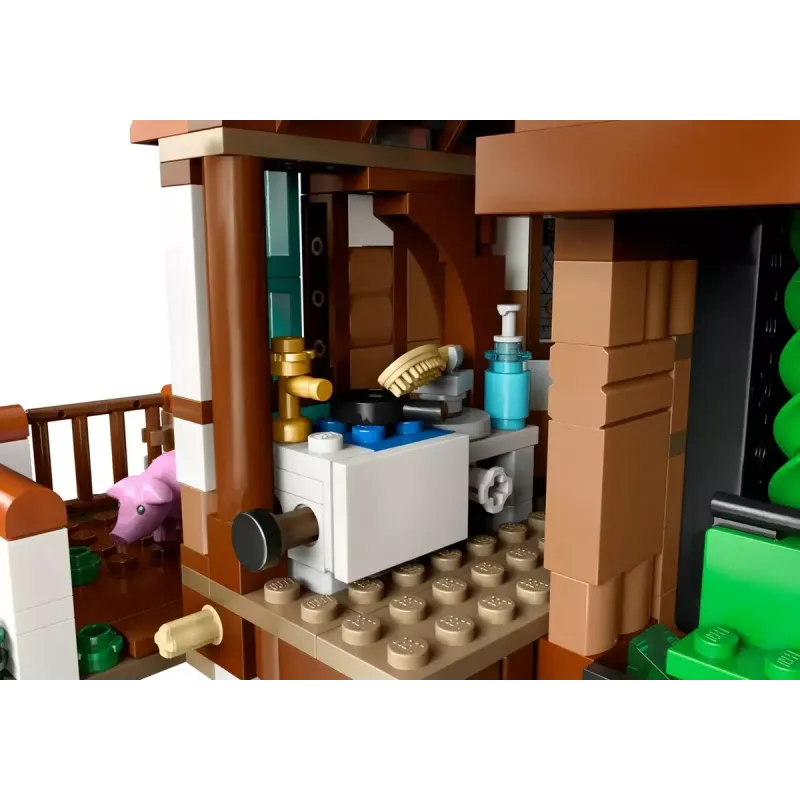 LEGO Harry Potter The Burrow Collectors Edition 76437 zestaw konstrukcyjny, 2405 elementów, 10 minifigurek, 460×250×230 mm