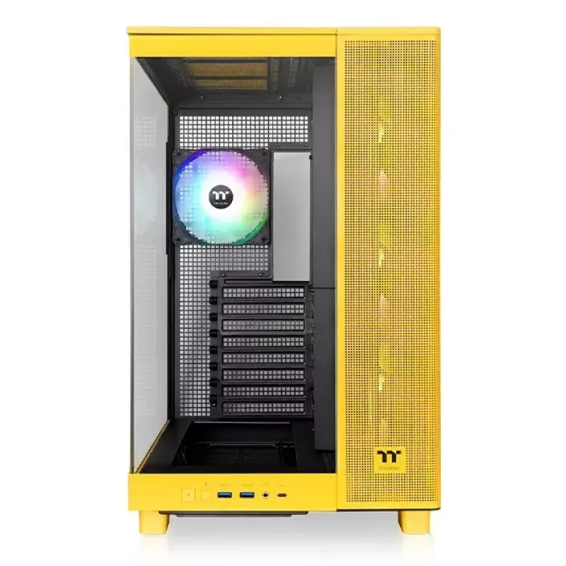 Obudowa PC Thermaltake View 380 XL TG ARGB Midi Tower Żółty