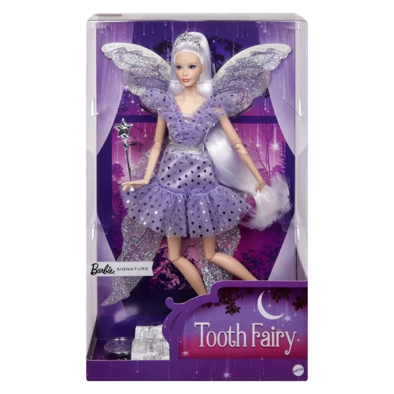 Barbie Signature Lalka Wróżka Zębuszka, 6 lat, 330 mm