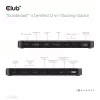 CLUB3D Thunderbolt™ 4 Certified 12-in-1 Docking Station