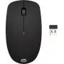 Mysz bezprzewodowa HP X200, oburęczna, optyczna, RF, 1600 DPI, czarna