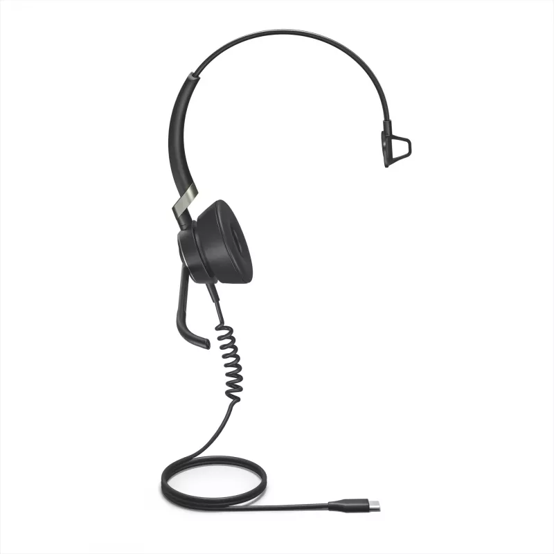 Jabra Engage 50 Mono, przewodowy, biuro/centrum telefoniczne, 20 - 20000 Hz, 61 g, słuchawka, czarny