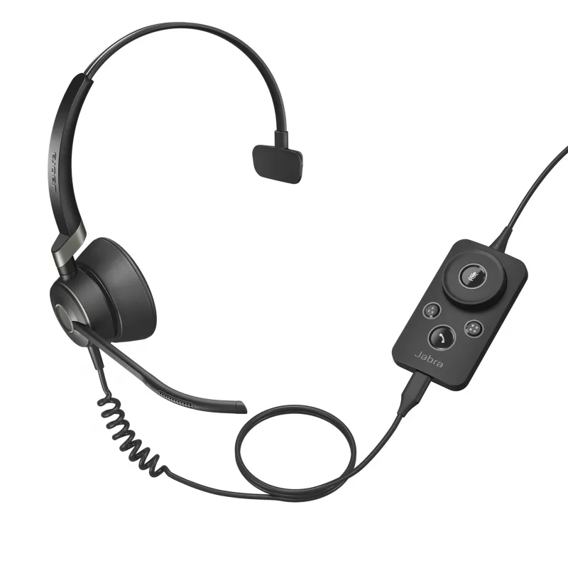 Jabra Engage 50 Mono, przewodowy, biuro/centrum telefoniczne, 20 - 20000 Hz, 61 g, słuchawka, czarny