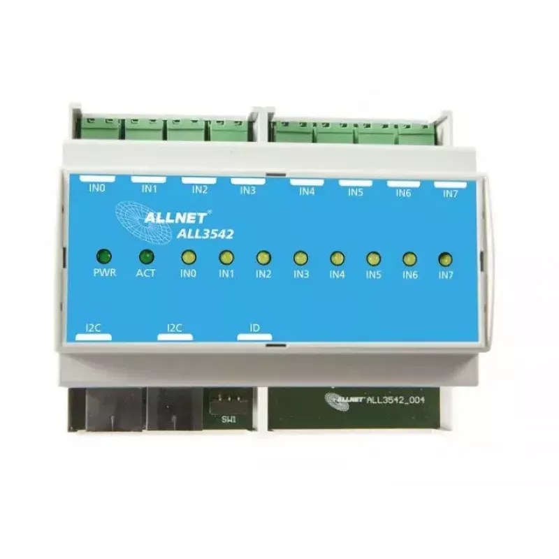 Przekaźnik elektryczny ALLNET ALL3542 niebieski biały