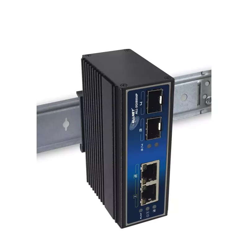 Przełącznik niezarządzalny ALLNET ALL-SGI8004P Gigabit Ethernet PoE 2 porty