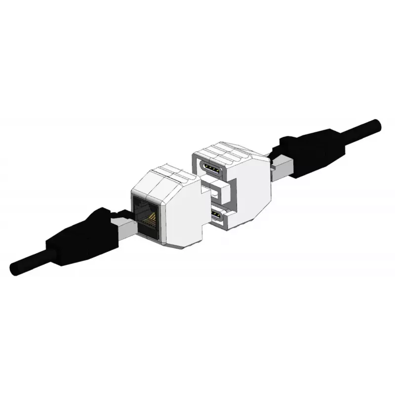 ALLNET ALL-RJ45-MAGNET karty/adaptery interfejsu RJ-45 Biały 90W