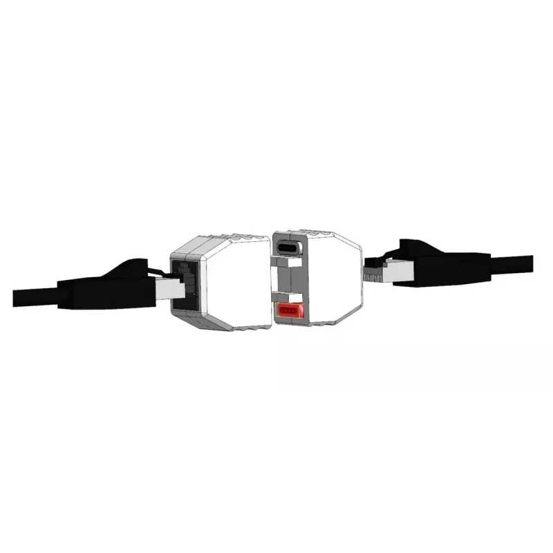 ALLNET ALL-RJ45-MAGNET karty/adaptery interfejsu RJ-45 Biały 90W