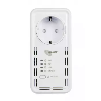 Inteligentna wtyczka ALLNET ALL3073V2WLAN Biała