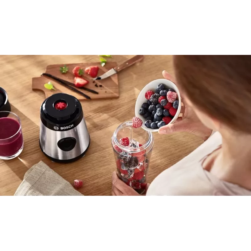 Bosch VitaPower MMB2111M blender 0,6 l Blender stołowy 450 W Stal nierdzewna