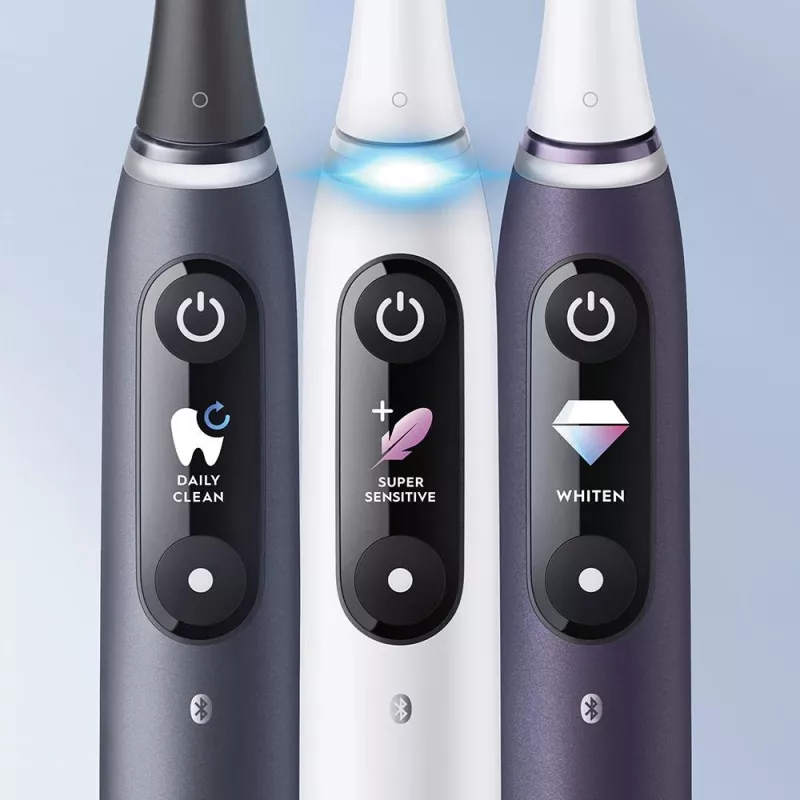 Oral-B iO elektryczna szczoteczka do zębów Dla dorosłych Rotacyjna szczoteczka do zębów Biały