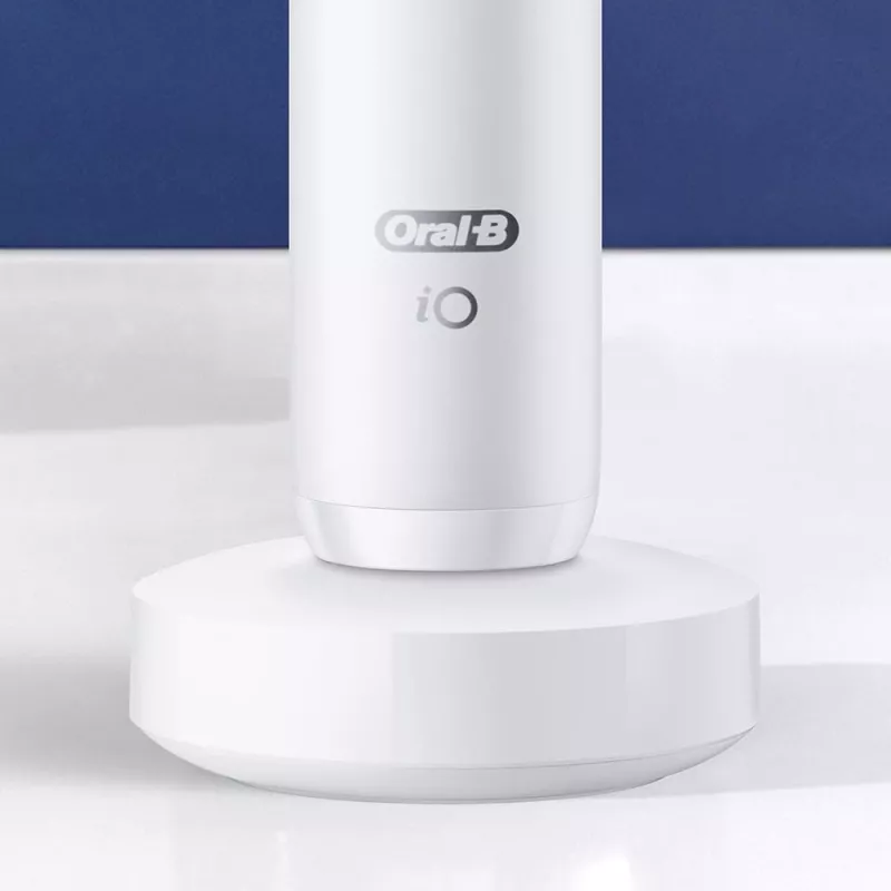 Oral-B iO elektryczna szczoteczka do zębów Dla dorosłych Rotacyjna szczoteczka do zębów Biały