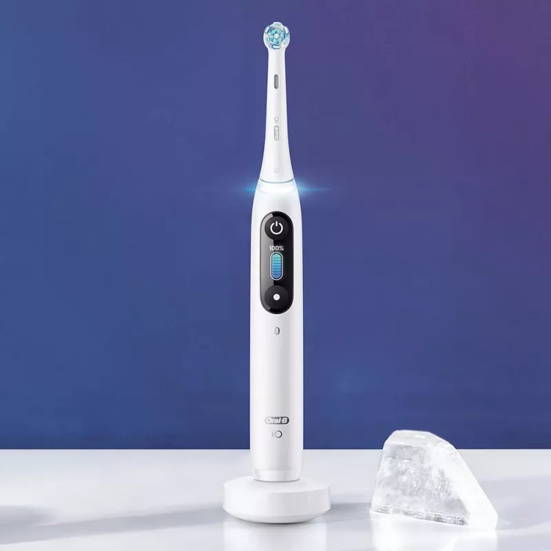 Oral-B iO elektryczna szczoteczka do zębów Dla dorosłych Rotacyjna szczoteczka do zębów Biały